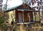  AMISH LOG CABIN in THE MISSOURI OZARKS on 10 WOODED ACRES, CREEK, OWNER TERMS! 